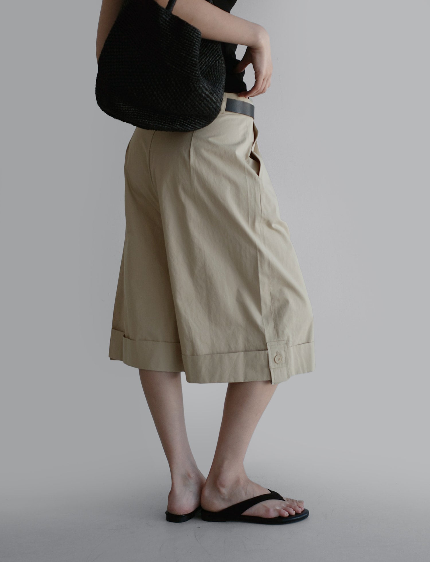 Cuffed Bermuda Shorts
