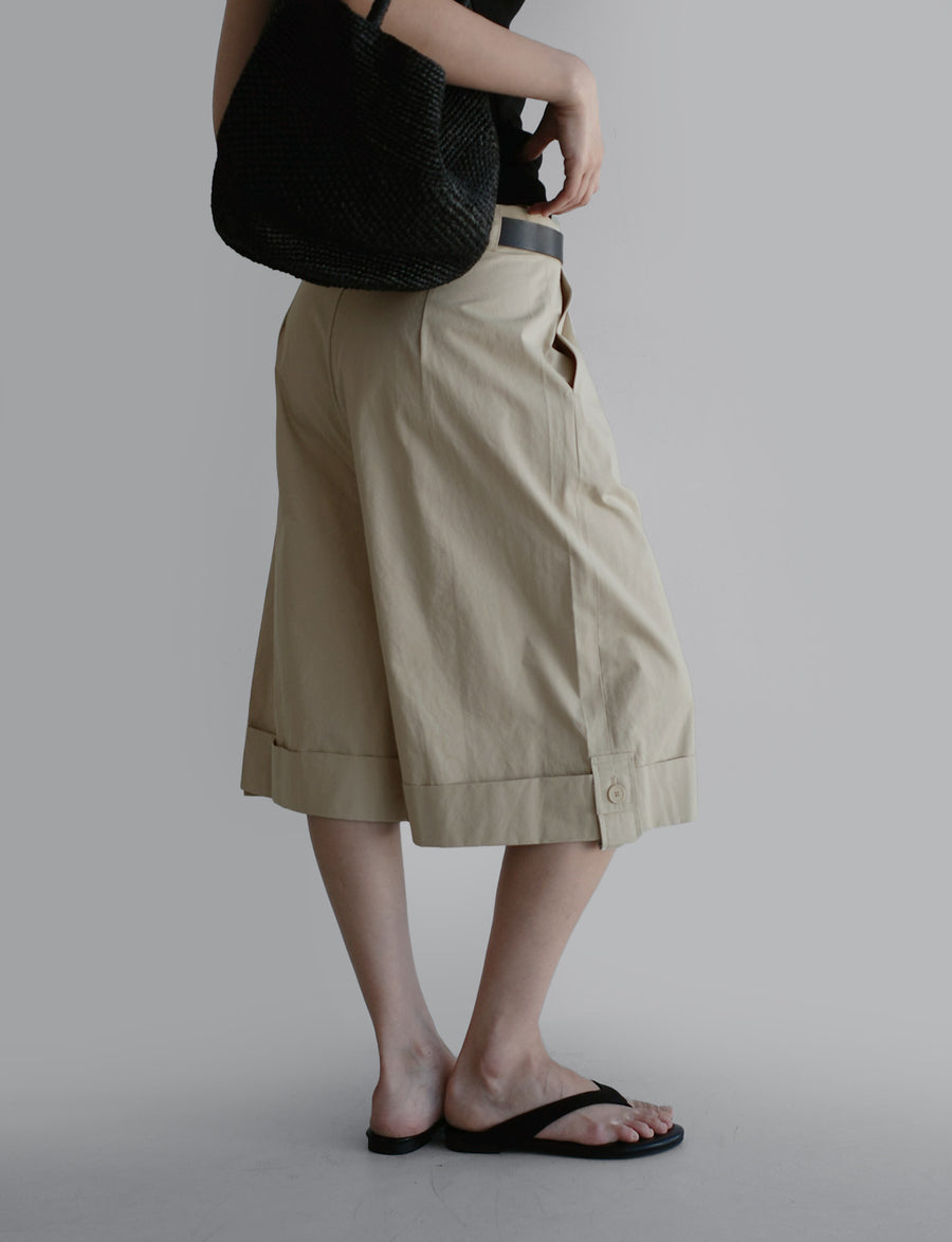 Cuffed Bermuda Shorts
