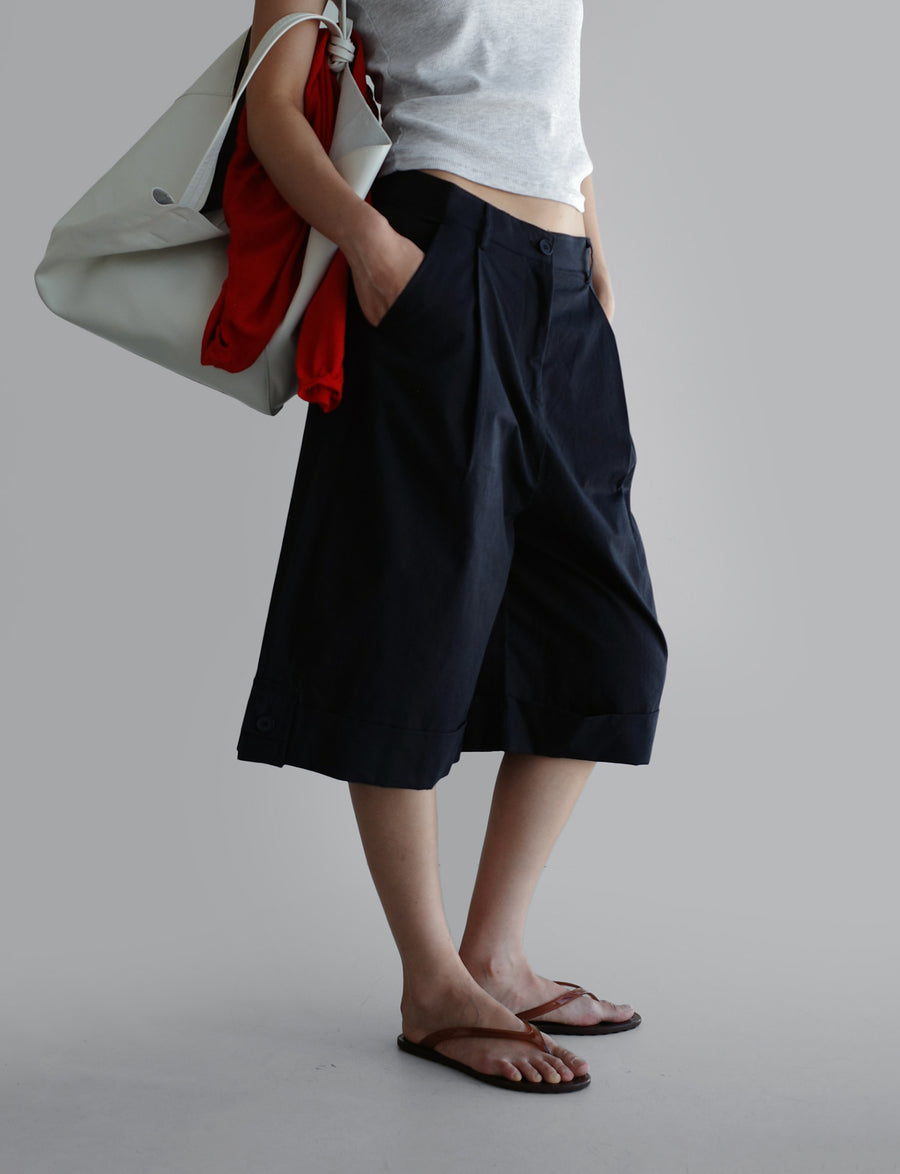 Cuffed Bermuda Shorts