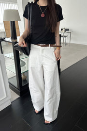Belted Cup Slacks (PREORDER)