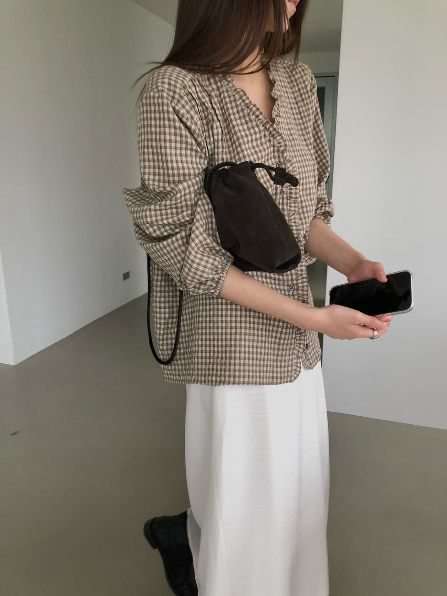 Norton Gingham Blouse