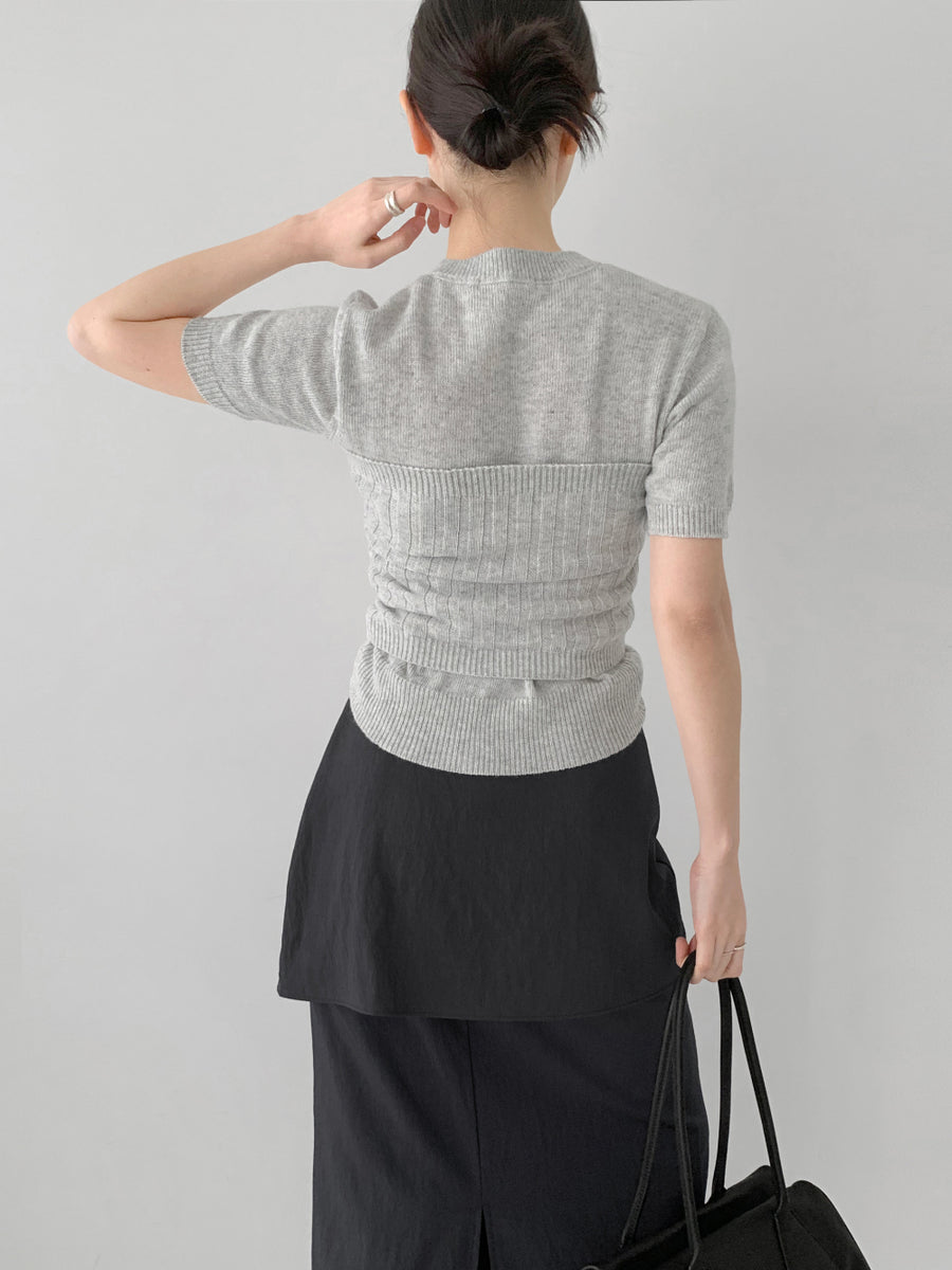 Lay Cardigan Bustier Set (PREORDER)