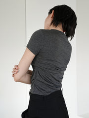 by DOE - Side Pleated Soft Tee