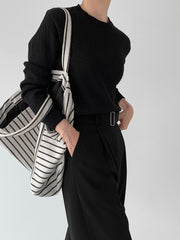 Stripe Picnic Tote