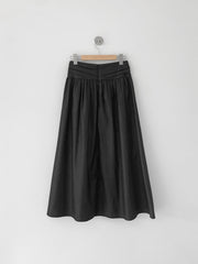 Waist-Detail Flared Skirt (PREORDER)