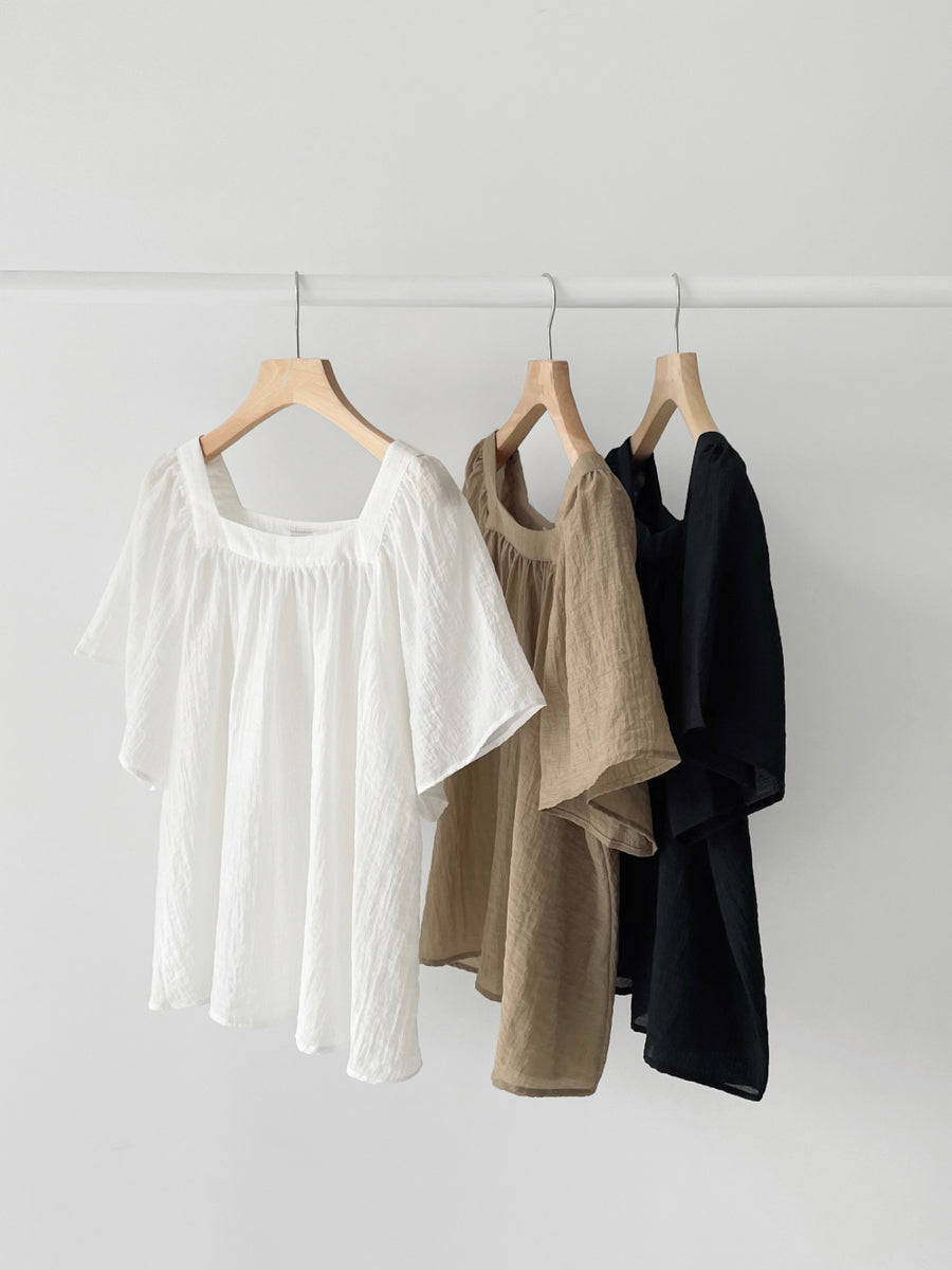 Squareneck Blouse (PREORDER)
