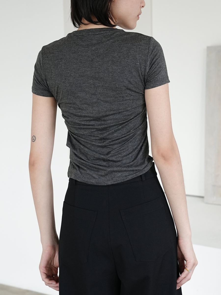 by DOE - Side Pleated Soft Tee