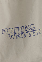 NOTHING WRITTEN Popé cotton eco bag