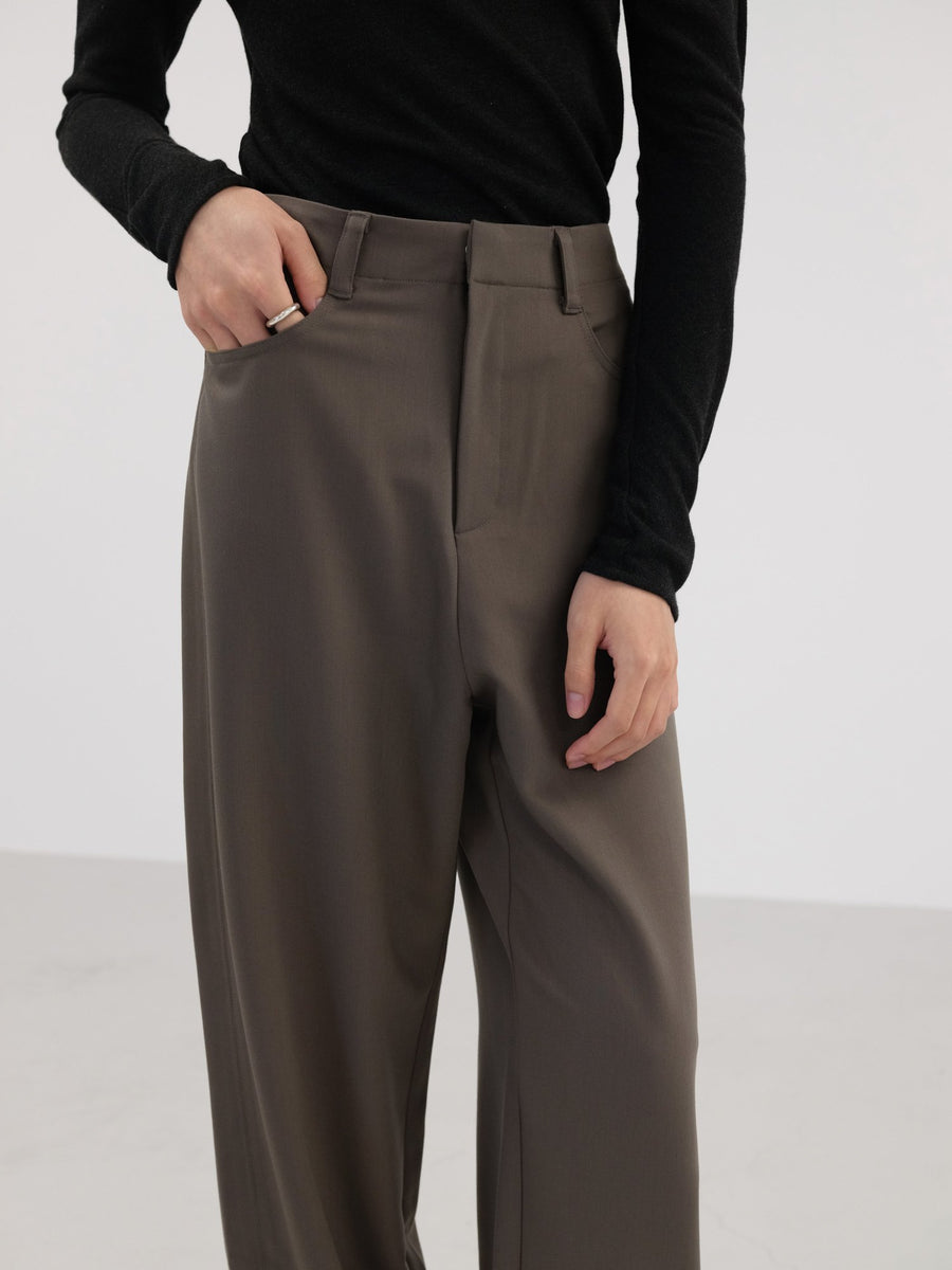 by DOE - GENDER FREE Piled Cuff Slacks