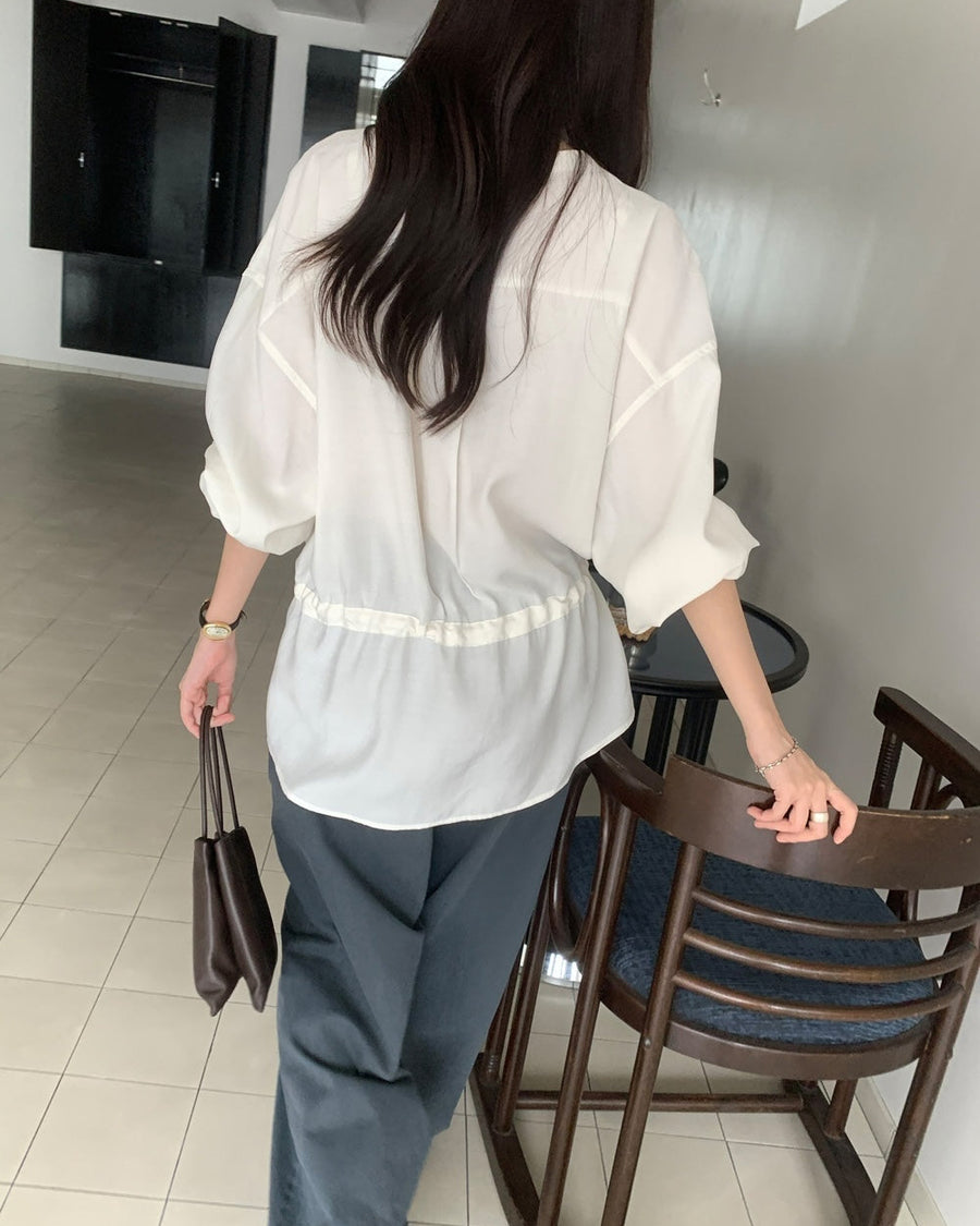 Henley Blouse