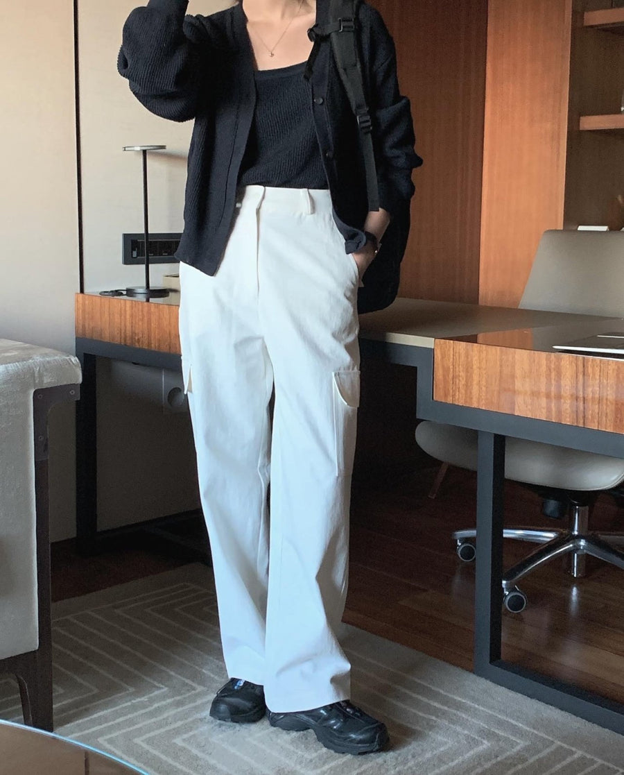 Straight Cargo Pants