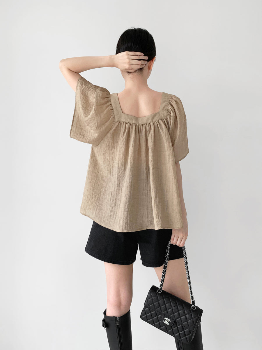 Squareneck Blouse (PREORDER)
