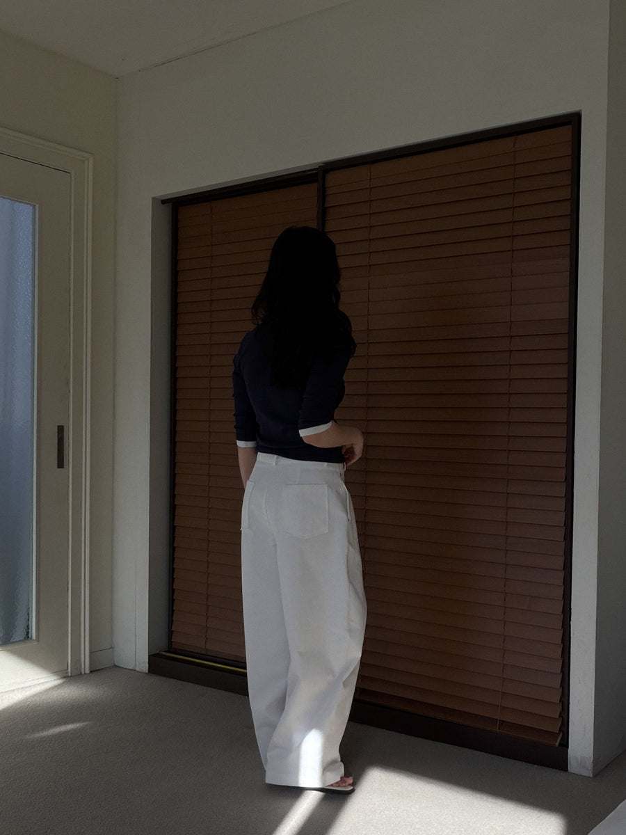 Clean White Slacks