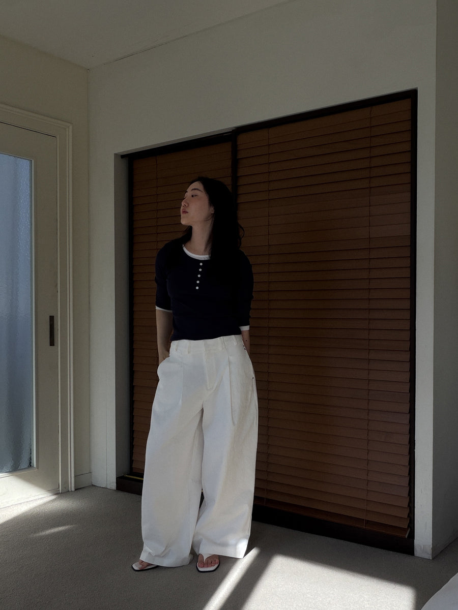 Clean White Slacks