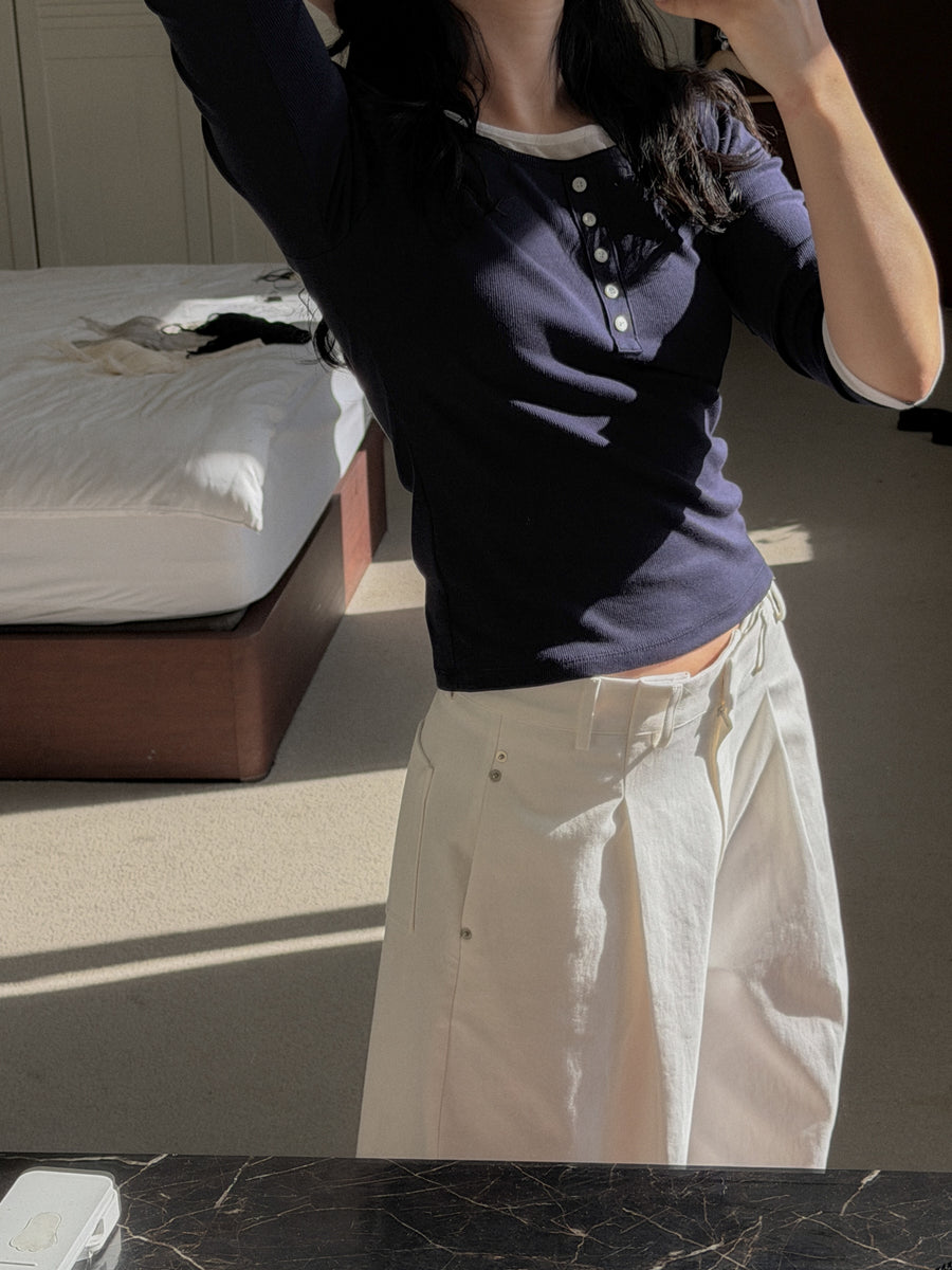 Clean White Slacks