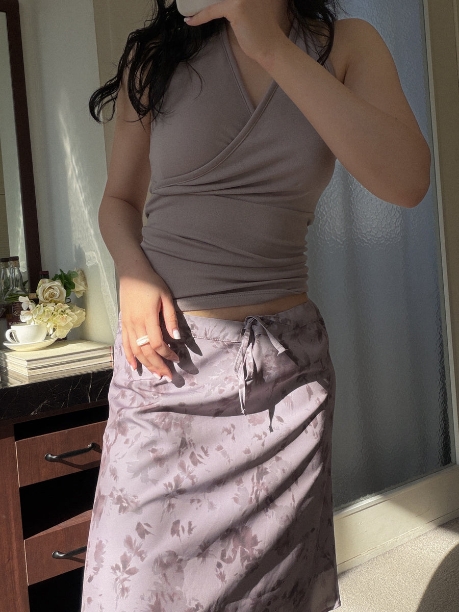 Watercolour Floral Skirt