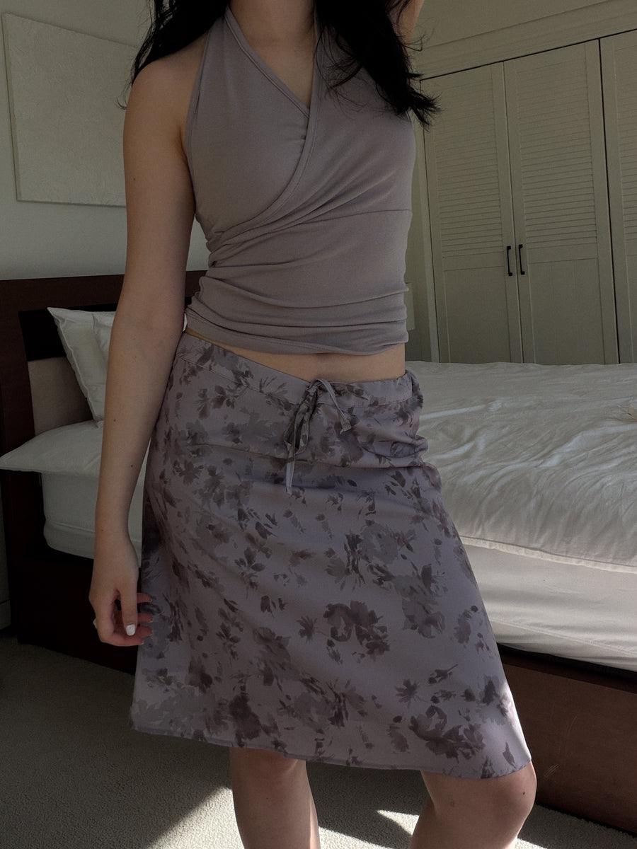 Watercolour Floral Skirt