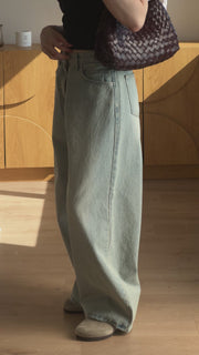 by DOE - Distressed Brushed Denim Jeans
