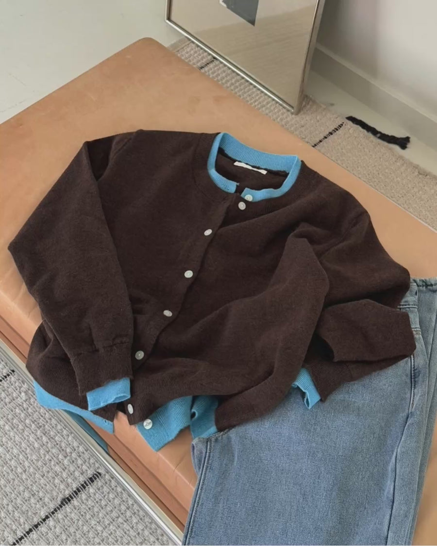 Double Layered Cardigan